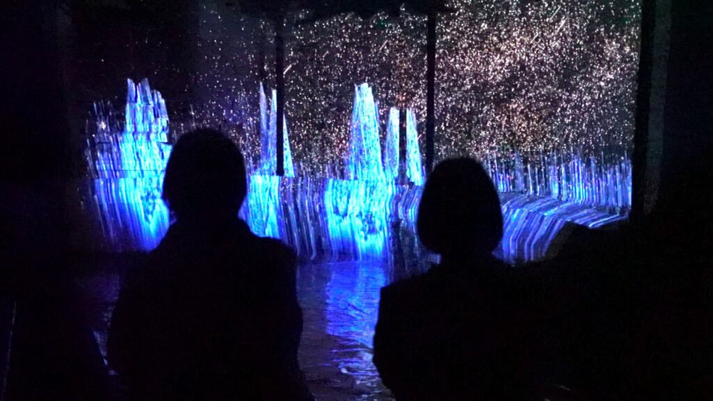 Yukao Nagemi et Chia-Wen Tsai (visuels), Christine Gandois (voix), Lola Ajima, Bruno Bernard et Nicolas Bralet (art sonore)/Lavoir de Bethléem/(c) Sébastien Mathelier